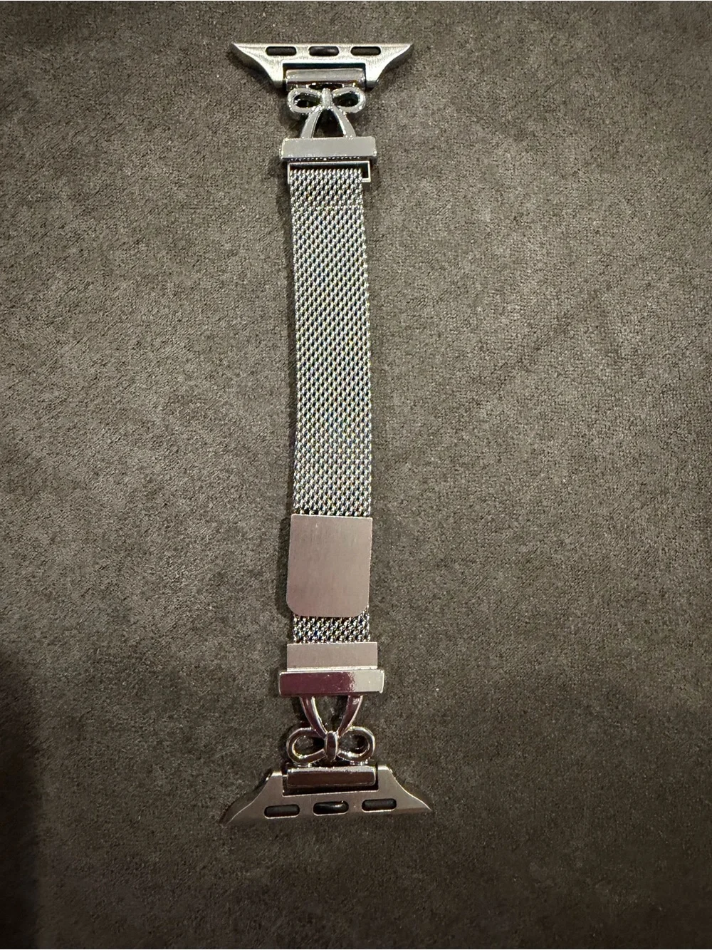 Silver Bow Watch Band 38-49mm